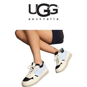 UGG Austral Highland Sneakers Patent Leather/Leather/ Suede Lace-up Size:11 Wm